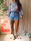 America Today Jadan mom fit denim shorts