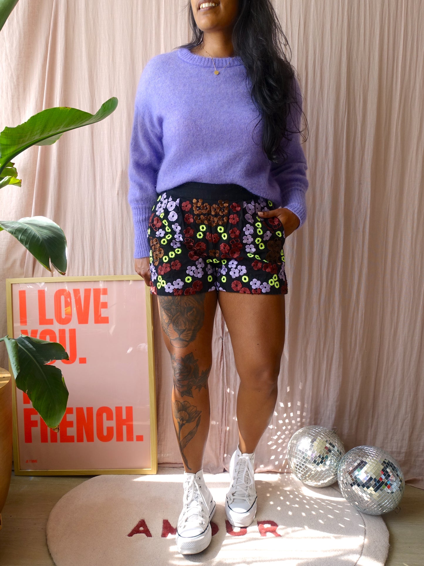 MSCH Copenhagen cheanna mohair pullover lila