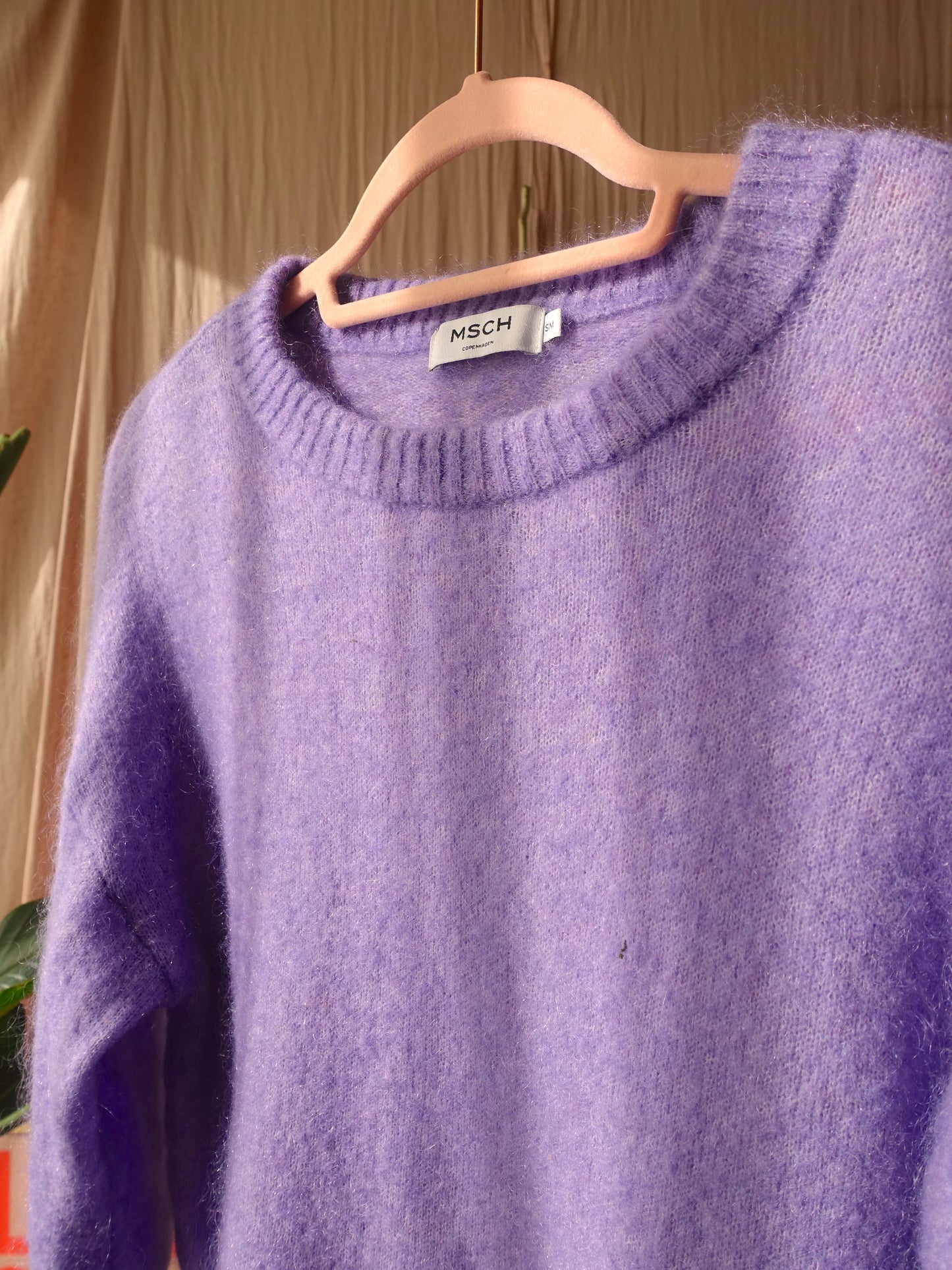 MSCH Copenhagen cheanna mohair pullover lila