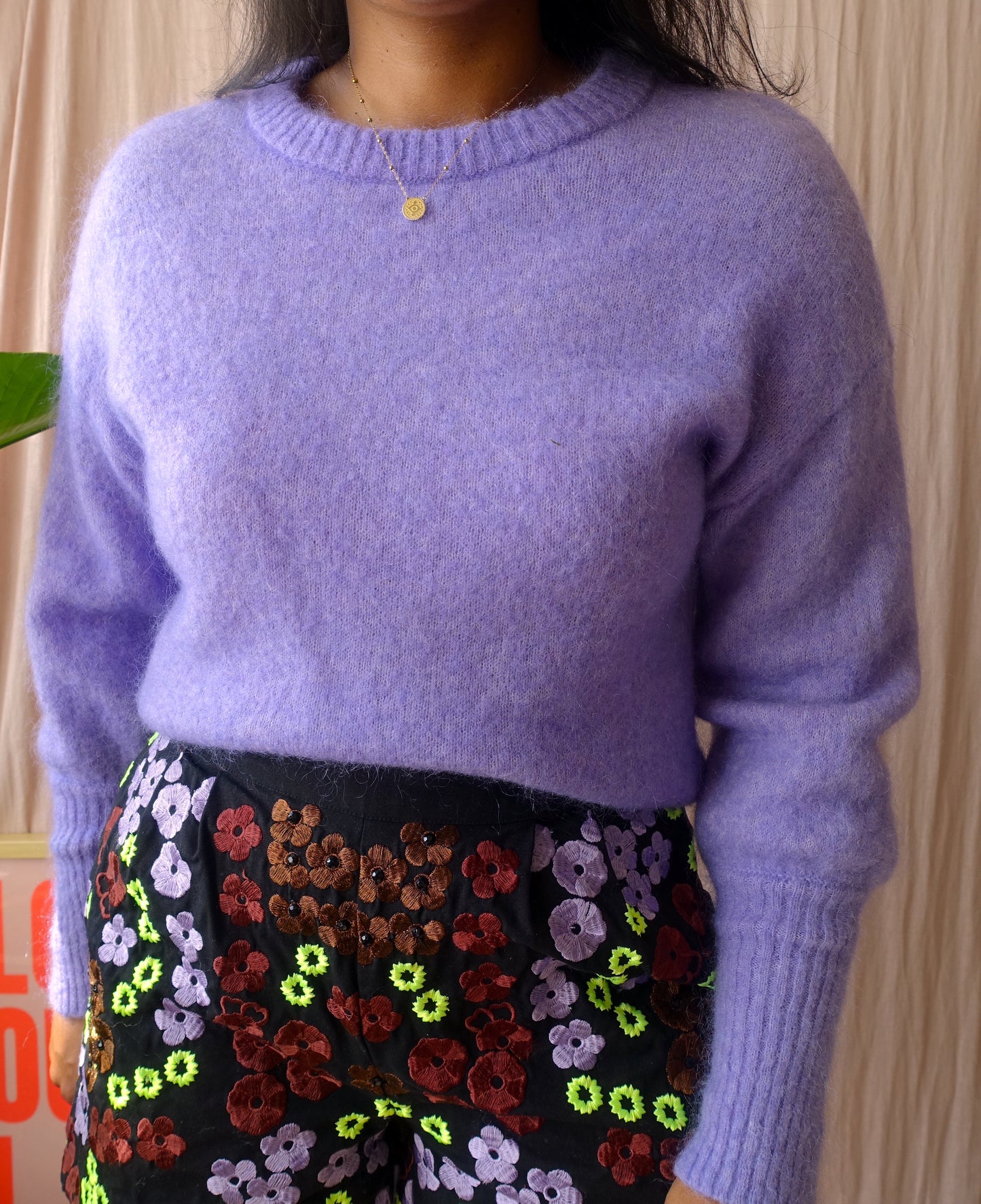MSCH Copenhagen cheanna mohair pullover lila