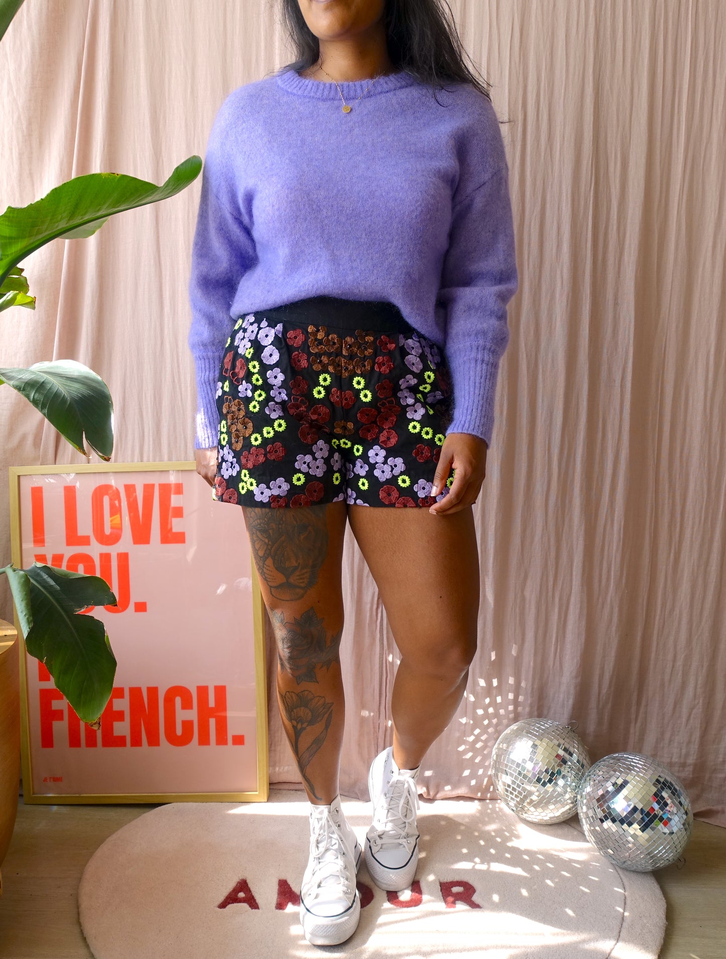 MSCH Copenhagen cheanna mohair pullover lila