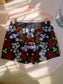 Essentiel Antwerp mid rise embroidered beach short