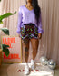 MbyM Jaylene satin top lila