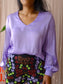MbyM Jaylene satin top lila