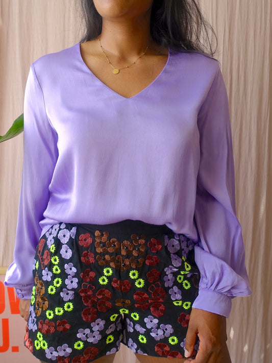 MbyM Jaylene satin top lila