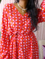 Est'seven maxi graphic print jurk