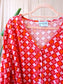 Est'seven maxi graphic print jurk