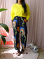Alix high waist straight fit pants