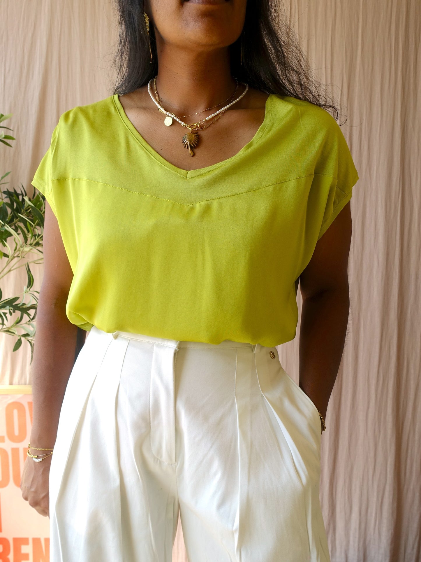Expresso classic tee pistachio paradise