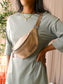 Bag2Bag leather hip bag warm beige