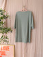 Fabiana Filippi jersey stretch jurk sage green