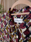Fabienne Chapot viscose frida bow jurk very berry
