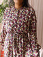 Fabienne Chapot viscose frida bow jurk very berry