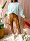 Fabienne Chapot cheetah super skinny stretch trousers
