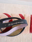 Legend small suède riem lilac snow