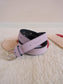 Legend small suède riem lilac snow