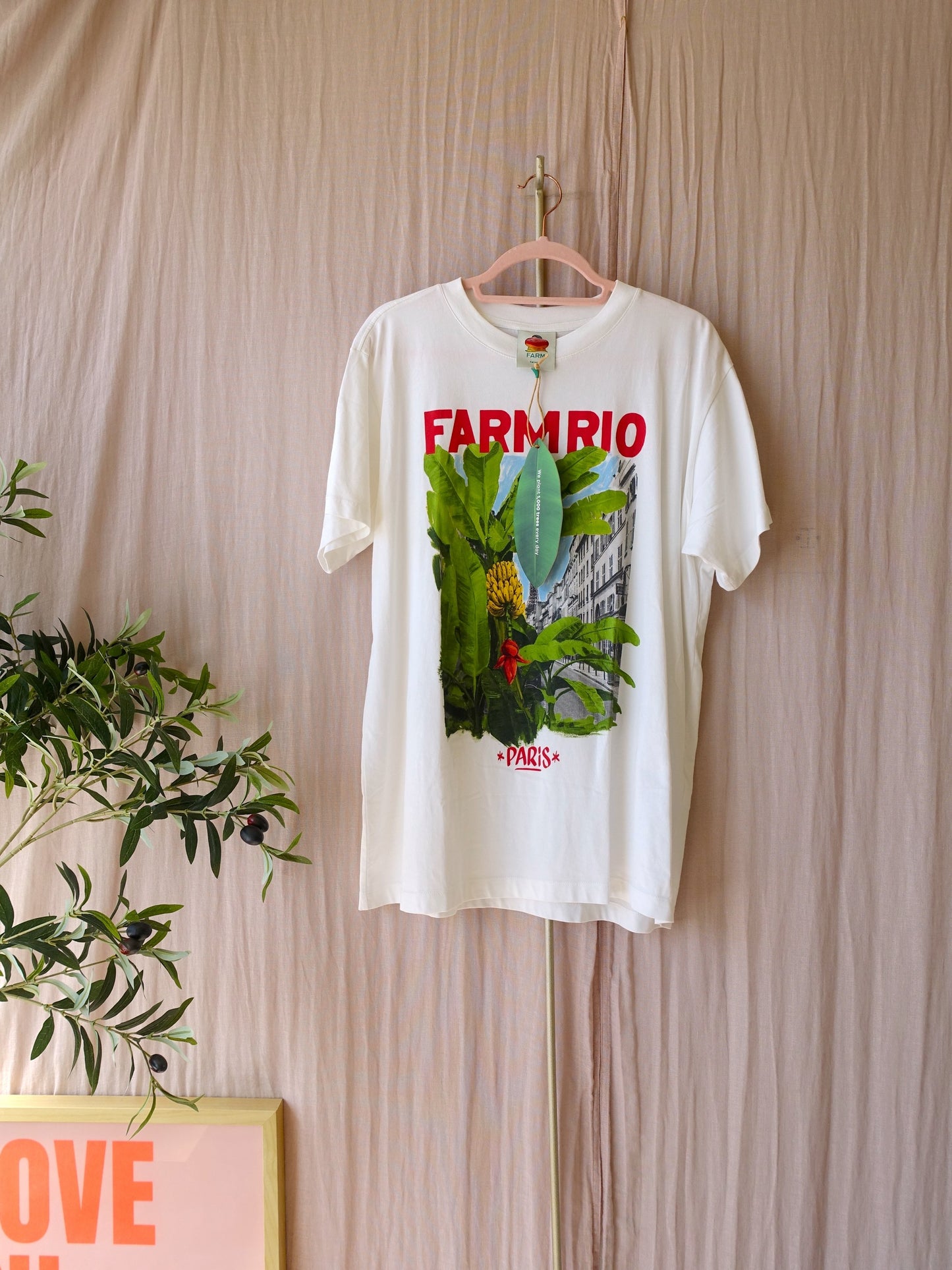 Farm Rio From Brasil To The World relaxed tee