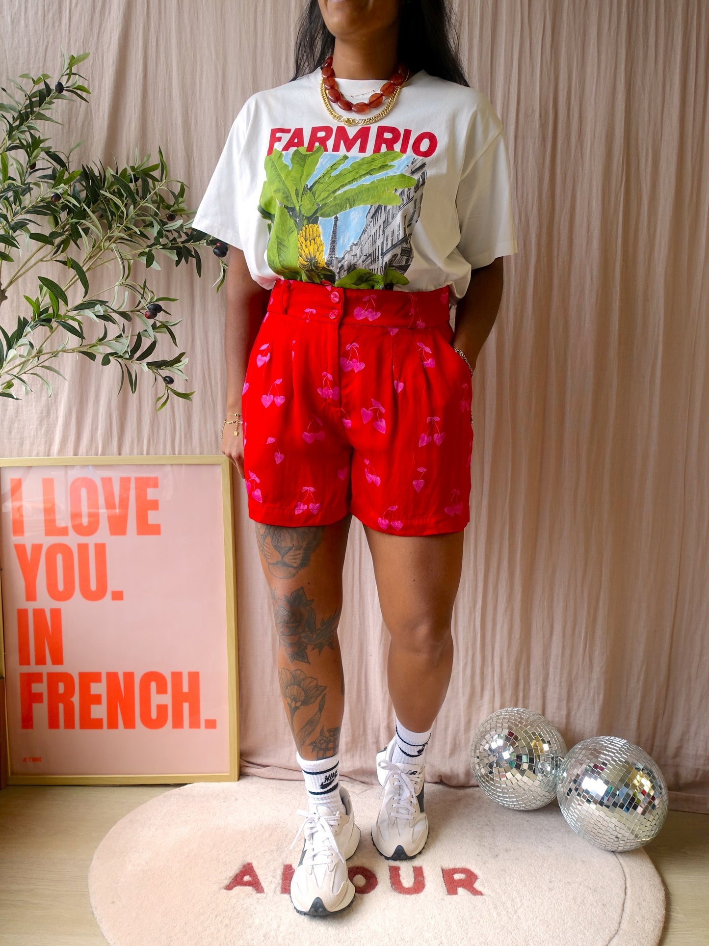 Farm Rio From Brasil To The World relaxed tee