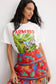 Farm Rio From Brasil To The World relaxed tee