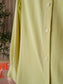 Filippa K vegan silk shirt buttercup yellow