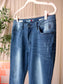 Floréz the flared jeans dark indigo blue