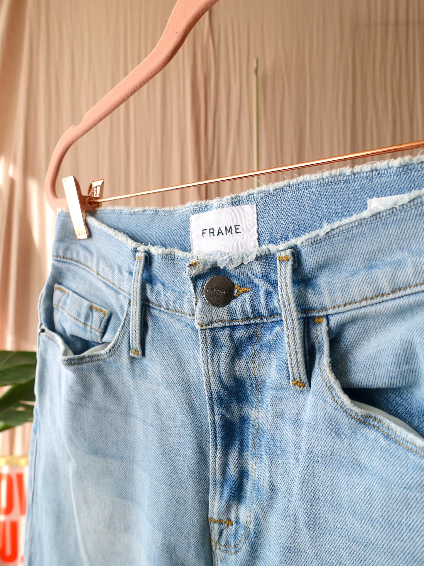 Frame ali wide crop jeans