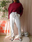 Fynch Hatton pure merino knit maroon
