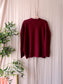 Fynch Hatton pure merino knit maroon