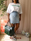 Colourful Rebel high waist non stretch denim rok