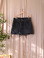 Levi's deconstructed icon skirt antraciet