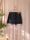 Levi's deconstructed icon skirt antraciet