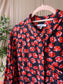 GANNI the floral viscose shirt
