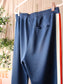 GANNI straight fit sweat pants indigo blue