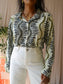 Andco woman travel quality lotte vine blouse ecru