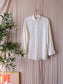 Vintage Gerry Weber 100% cupro blouse ecru