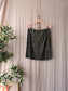 Gestuz sequin high waist rok dark army