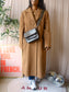 Vintage Gil Bret original classic wool coat camel beige