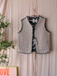 Unique reversible bohemian gilet
