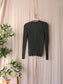 G-star Raw the perfect rib longsleeve dark army green