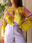 Hale Bob 100% silk summer top