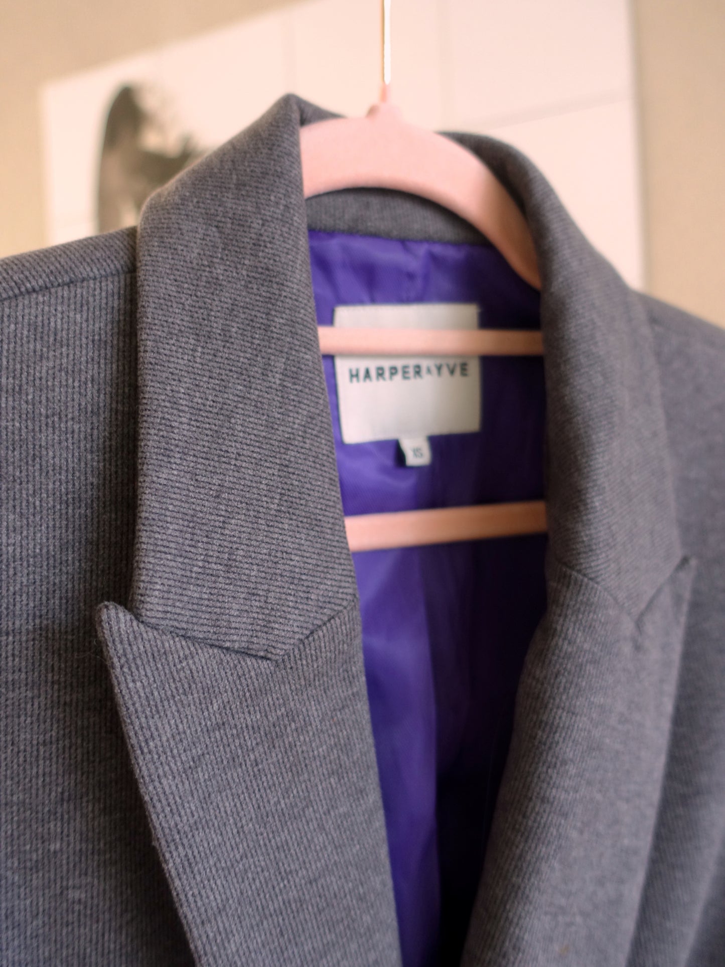 Harper & Yve co-ord suit (blazer + broek) kenza platinum grey