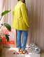 Lora corduroy blazer mustard yellow