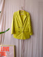 Lora corduroy blazer mustard yellow