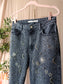Homage Marilyn straight jeans with embellishment