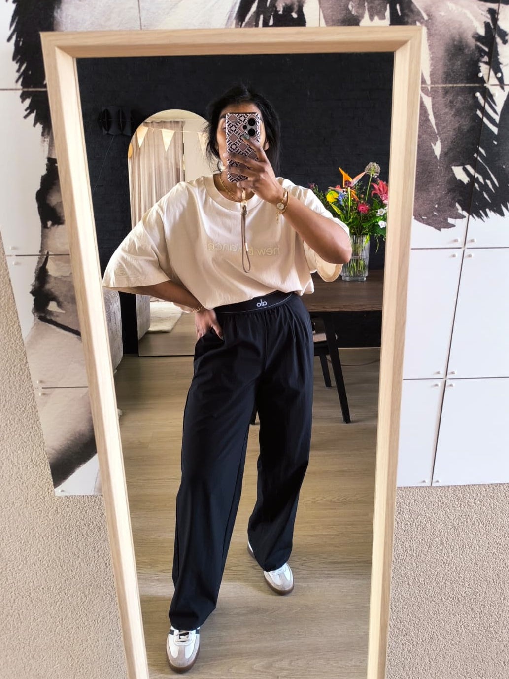ALO suit up trouser black