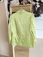 Melting Stockholm satin blazer lime