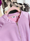 WE satin bomber jacket peony