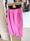 Scotch & Soda organic cotton broderie midi rok orchid