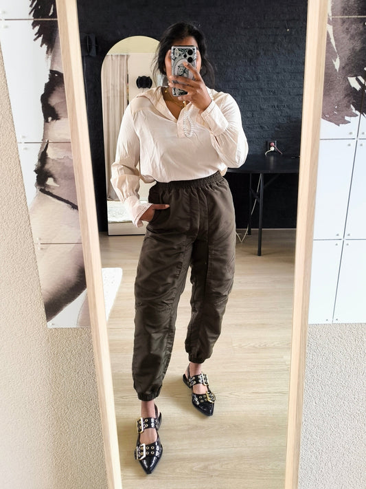 Co'Couture trice tech pant dark olive