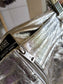 Scotch & Soda premium metallic leather rok zilver